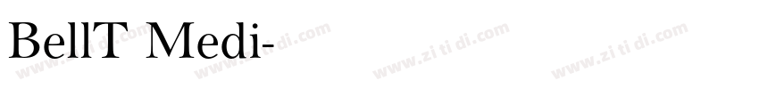 BellT Medi字体转换